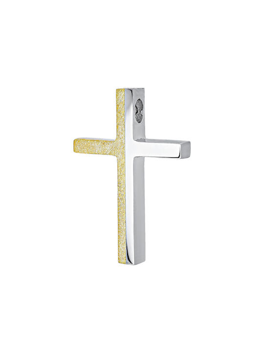 Kiriakos Gofas Men's Gold Cross 14K with Chain