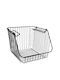 Living Плодова кошница Метал Черен 27x29x22бр