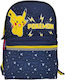 Fanatics Pokemon Picachu School Bag Backpack Elementary, Elementary Blue