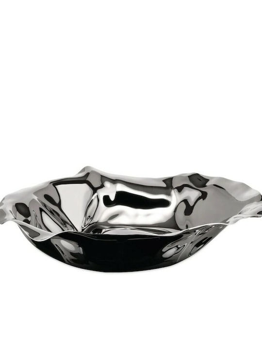 Alessi Φρουτιέρα Inox Ασημί 27.5x27.5x6.5εκ.