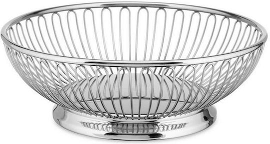Alessi Φρουτιέρα Inox Ασημί 20.5x20.5x7.7εκ.