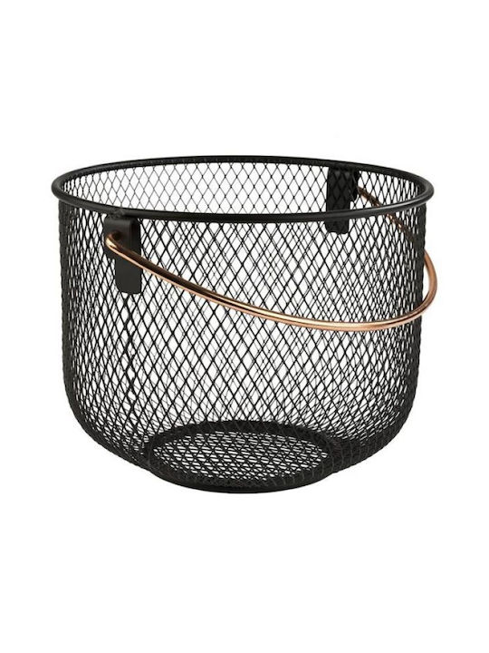 APS Плодова кошница Метал Черен 21x21x16.5бр