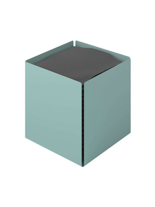 Pam & Co Suport pentru șervețele Metalică Verde 13x13x13cm 123-913