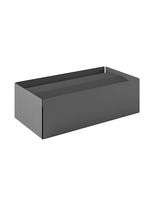 Pam & Co Μεταλλική Γκρι 25x13x7.5cm 121-163