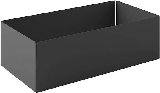 Pam & Co Suport pentru șervețele Metalică Gri 25x13x7.5cm 119-113