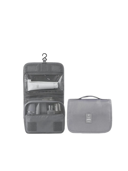 Aria Trade Toiletry Bag in Gray color 21.5cm