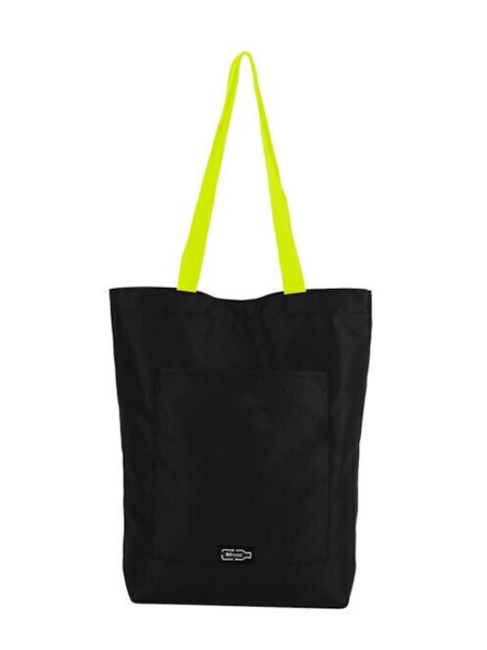 I-Total Fabric Shopping Bag in Black color