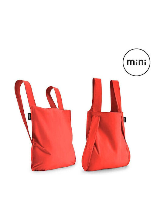 Notabag Fabric Shopping Bag in Red color