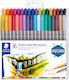 Staedtler Double-Ended Fibre-Tip Pens Markere de Desen 3mm Set 36buc