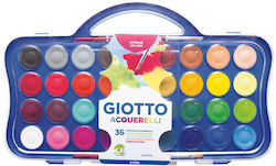 WATERCOLOR 36-COLOR GIOTTO 30MM