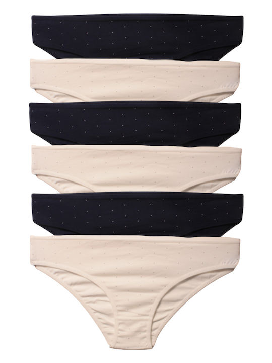 Berrak Baumwolle Damen Slip MultiPack