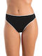 A.A UNDERWEAR Tai Bumbac Femei Alunecare MultiPack Negre