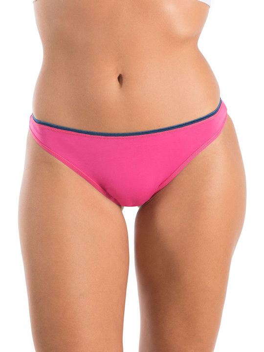 A.A UNDERWEAR Cotton Women's Brazil Fuchsia