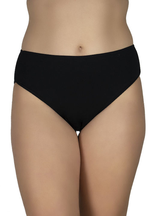 A.A UNDERWEAR Baumwolle Damen Slip Schwarz