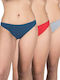 A.A UNDERWEAR Cotton Women's Brazil 3Pack Seamless