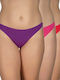 A.A UNDERWEAR Bumbac Femei Șir de caractere 3Pack