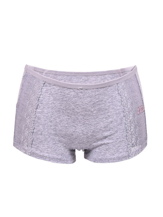 Rosa Junio Damen Boxer Gray