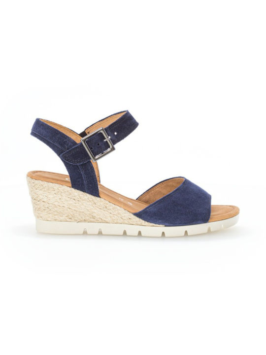 Gabor Anatomic Women's Leather Ankle Strap Plat...