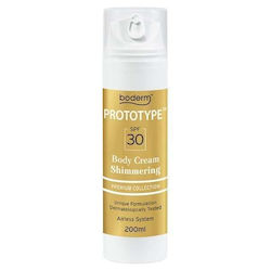 Boderm Prototyp Glänzende Sonnencreme SPF30 200ml