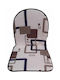 Sidi Home Plast Garden Chair Cushion with Backrest Brown 45x78cm