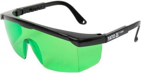 Yato Safety Glasses for Laser Use with Green Lenses 1pcs