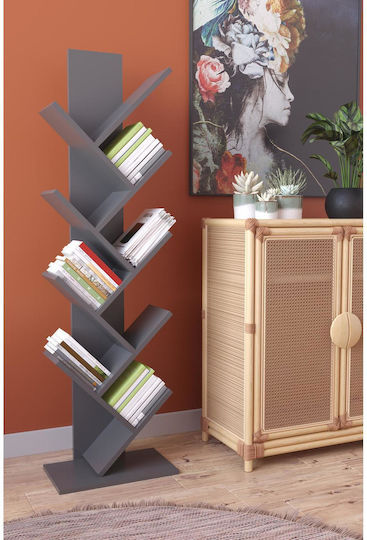 Bibliothek Azizi Graue 35x19.5x130cm
