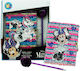 Disney Minnie Mouse Παιδικό Σετ Γραφικής Ύλης με Σημειωματάριο και Στυλό