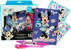 Disney Minnie Mouse Set de Papetărie pentru Copii cu Caiet de Notițe și Stilou 1buc