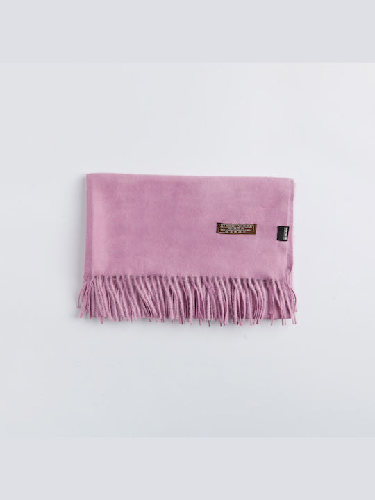 Aristoteli Bitsiani Men's Wool Scarf Pink