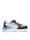 X-Ray Speed Lite Kids Sports Shoes Running with Hoop & Loop Closure Gray