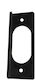 Rosette - Door Escutcheon Black