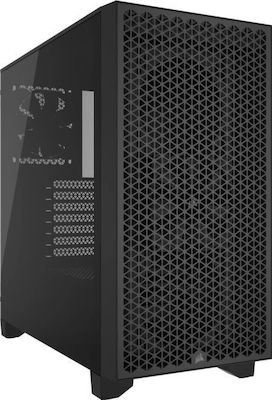 Corsair 3000D Airflow Gaming Midi Tower Κουτί Υπολογιστή με Πλαϊνό Παράθυρο Μαύρο