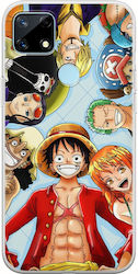 One Piece Back Cover Σιλικόνης Πολύχρωμο (Realme 7i)