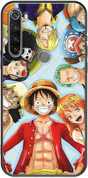 One Piece Back Cover Σιλικόνης Πολύχρωμο (Redmi Note 8T)