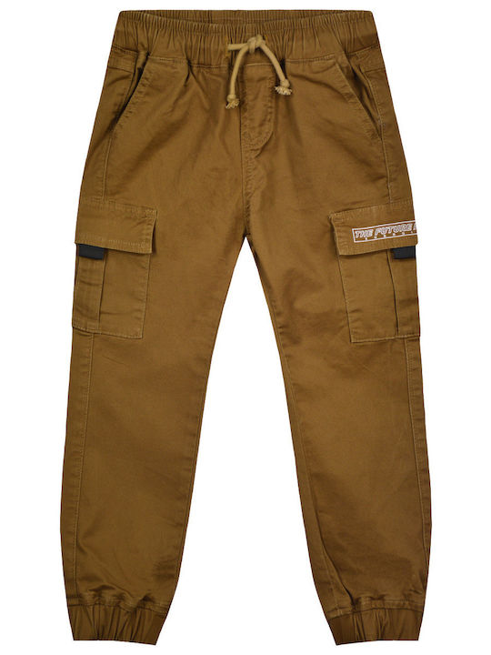 Kids' Cargo Pants Tabac Brown The Future Is Now