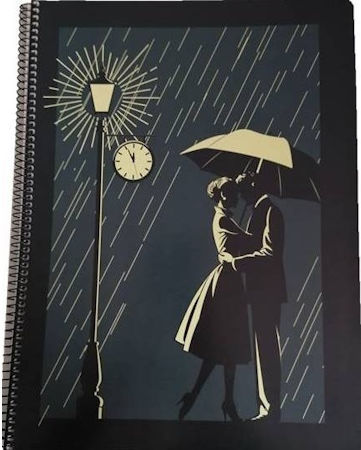 Pelikan Σπιράλ Τετράδιο Ριγέ Α4 Lady Lovely Πολύχρωμο