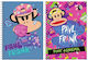 Paul Frank Σπιράλ Τετράδιο Ριγέ Α4 2 Θεμάτων Paul Frank (Διάφορα Σχέδια/Χρώματα)
