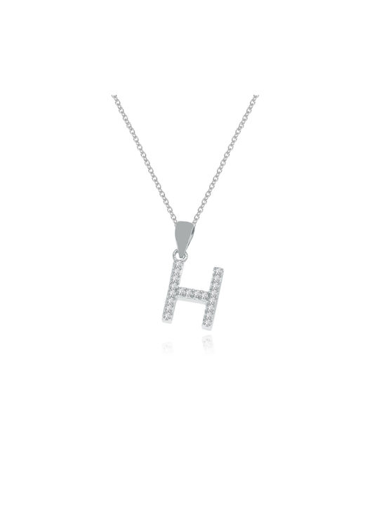 Arapinis Necklace Monogram from Silver