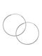 Sava Jewellery Earrings Hoops with Clip made of Silver