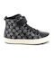 Kalispera Παιδικά Sneakers High με Σκρατς Ασημί