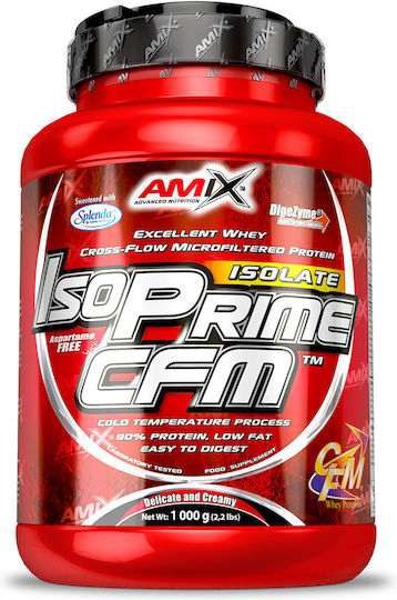 Nutrition IsoPrime CFM Isolate Протеин Суроватъчен с Вкус Фъстъчен карамел 1kg