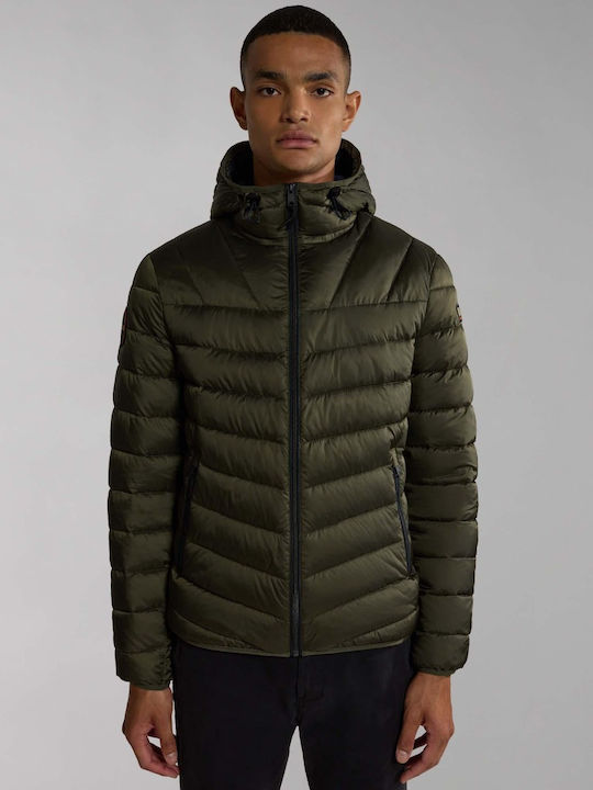 Napapijri Aerons Geacă Puffer De Iarnă Verde