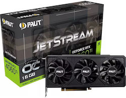 Palit GeForce RTX 4060 Ti 16ГБ GDDR6 Jetstream OC Видеокарта