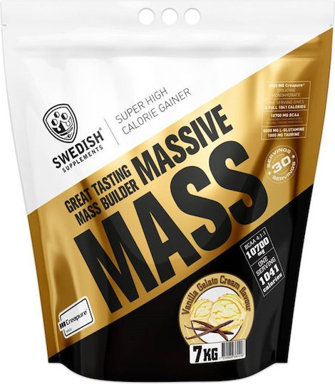 Swedish Supplements Massive Mass с Креатин & Вкус Vanilla Gelato Cream 7kg