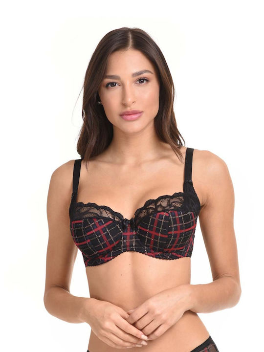 Bra with Light Padding Underwire Black