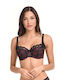 Bra with Light Padding Underwire Black