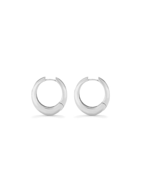 Secrecy Earrings Hoops made of Silver