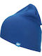 Knitted Beanie Cap Blue