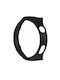 Full Glass Screen Protector Πλαστική Θήκη σε Μαύρο χρώμα για το Huawei Watch 4 Pro