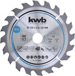 KWB Wood Cutting Disc 150mm 583557